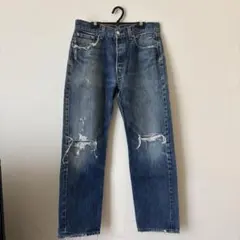 vintage LEVI'S 702-XX W36 古着 ボロ ダメージデニム - メルカリ