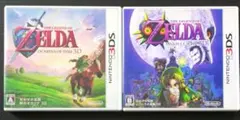 【箱・説明書付】ゼルダの伝説　時のオカリナ 3D & ムジュラの仮面 3D　2点