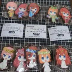 五等分の花嫁 カプセルラバーストラップ vol.2
