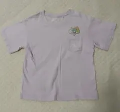 UNIQLO　120 すみっコぐらし　薄紫　Tシャツ