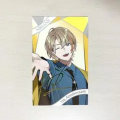 風楽奏斗 にじさんじ7th anniversary チェキ風カード サイン入り