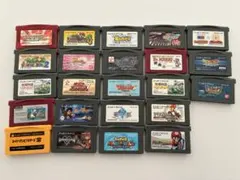 ゲームボーイアドバンス ソフト GBA 23本セット　まとめ売り　ポケモン