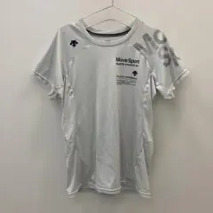 K1248 デサント 半袖スポーツウェアTシャツ グレー メンズ L
