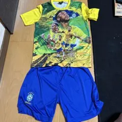 ブラジル サッカーウェア ネイマール セットアップ150 〜160サイズ