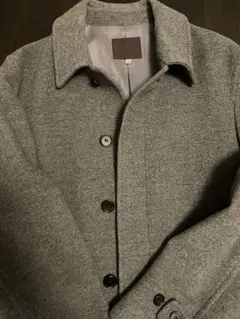 TAKEO KIKUCHI タケオキクチ　ステンカラーコート グレー サイズ2