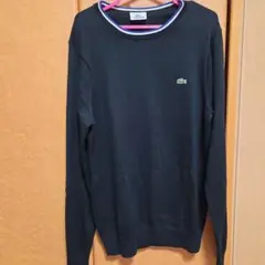 LACOSTE 長袖ニット ブラック サイズ3