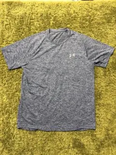 Tシャツ　Mサイズ　メンズ　古着　中古品 送料無料　グレー　アンダーアーマー