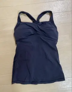 easyoga イージーヨガ 黒タンクトップ ヨガウェア Sサイズ