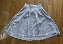 花柄スカート グレー　ハニーズ　Sのサムネイル