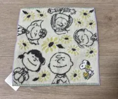 【新品】スヌーピー と 仲間達 タオルハンカチ PEANUTS