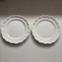 石川隆児さん Flower rim Plate White 2枚 - メルカリ
