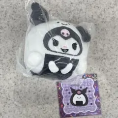 【匿名】未開封サンリオキャラクターズ にっこりーノ ぬいぐるみマスコット クロミ