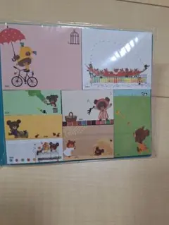 新品　くまの学校　15周年　付箋