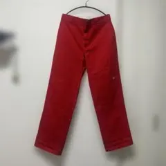 -Dickies- ダブルニー loosefit 赤