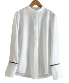 ホワイト　長袖　シャツXS