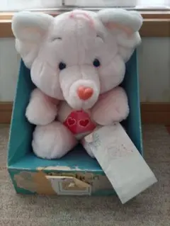 ケアベア　ロスタハートエレファント　マスコット Care Bears/ケアベア・ぬいぐるみ・Lotsa Heart Elephant/ロスタ