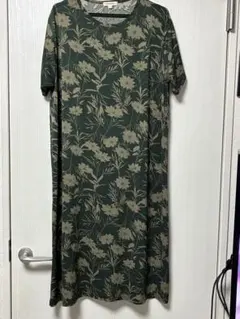 ROMWE 花柄 半袖 Tシャツ カットソーワンピースのサムネイル