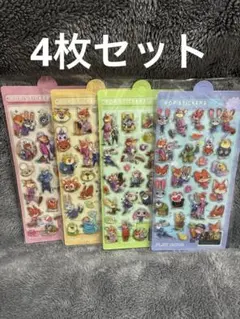 Zootopia 水入りシール4枚入り