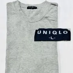 90s ユニクロ OLD UNIQLO 無地Tシャツ オールドタグ 紺タグ