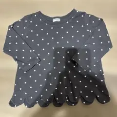 バースデイ　ハート　チャコールグレー　　Tシャツ　 カットソーのサムネイル