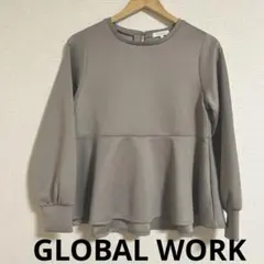 グローバルワーク　ペプラムトップス