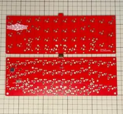 自作キーボード　MASONRY 赤基板１枚 PCBA済み