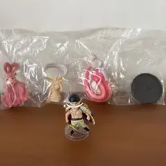 ワンピース 白ひげ しらほし姫　フィギュア ミニチュア