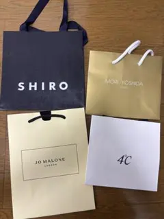 ショップ袋4点セット