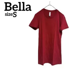 Bella【S】Tシャツ 半袖 赤 海外古着