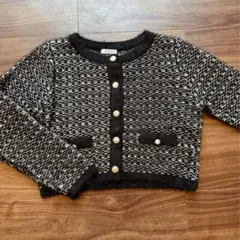 INGNI ツイードカーディガン