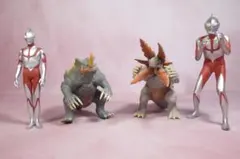 ムービーモンスターシリーズ　シンウルトラマン　ガボラ　ネロンガ　4体