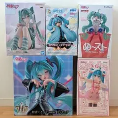初音ミク フィギュア 5点セット まとめ売り - メルカリ