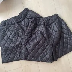 ハートさま　双子　マルーク　中綿　キュロット　 140 黒