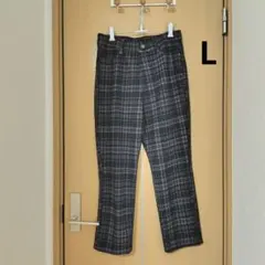 レディース ゆったり 裏ボンディング 暖パン ロングパンツ 長ズボン L
