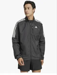 ランニング ジャケットオウン ザ ラン 3ストライプス ジャケット KVL19