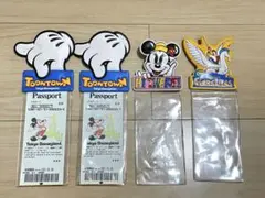 ディズニーランド　チケットホルダー　レトロ