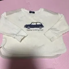 klädkåp 長袖カットソー 100cm 車刺繍