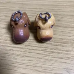 犬のキーホルダー 2個セット