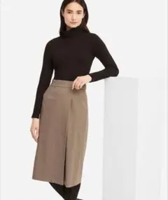 UNIQLO チェックナロースカート