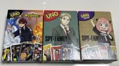 マック UNO3種コンプリート SPY×FAMILY ヒロアカ 轟焦凍 即日発送