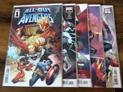ALL-OUT AVENGERS 5冊セット アメコミ
