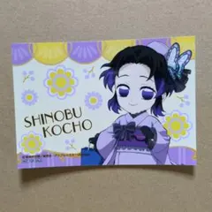 鬼滅の刃 胡蝶しのぶ アニメイト特典ブロマイド