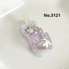 No.3150 スライディングねこのチャーム - メルカリ