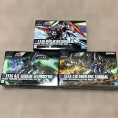 ガンダムW EW MG3体セット ヘビーアームズ シェンロン デスサイズ 未