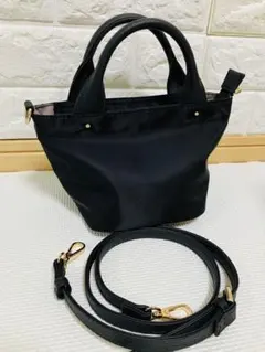 美品【本革×高密度ナイロン】トートバッグ