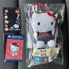 タイトーくじ 侍ジャパン サンリオキャラクターズ D賞＆G賞 ハローキティセット