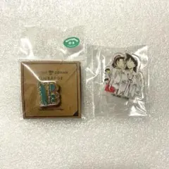 新品　コナン探偵社　 少年探偵団ピンバッジ　 アクスタ　 2個セット　蘭　和葉