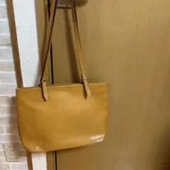 本革☆キャメル色 ショルダーバッグ