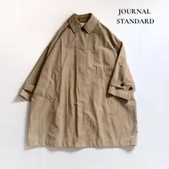 お値下げしました」homspun ホームスパン コットンギャバディン コート