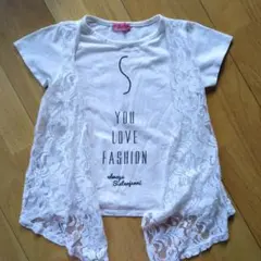 SISTER Jenni レース付きTシャツ 130サイズ